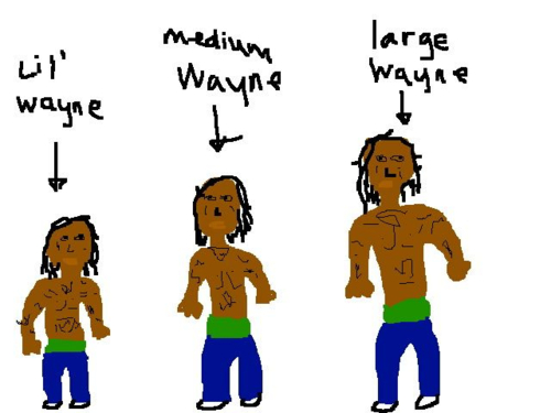 Lil Wayne, Medium Wayne, Large Wayne