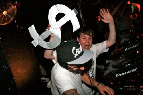 Levins and Captain Franco at Halfway Crooks