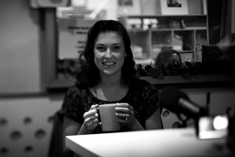 Photos: Lanie Lane in the Studio at FBi 94.5 FM