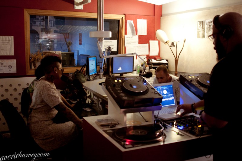 Photos: Jean Grae, Mr Len and Mela Machinko on FBi Radio