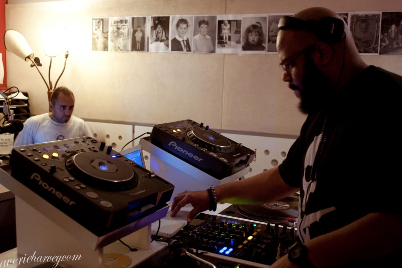 Photos: Jean Grae, Mr Len and Mela Machinko on FBi Radio