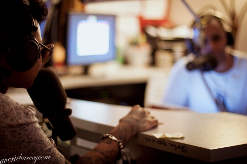 Photos: Jean Grae, Mr Len and Mela Machinko on FBi Radio