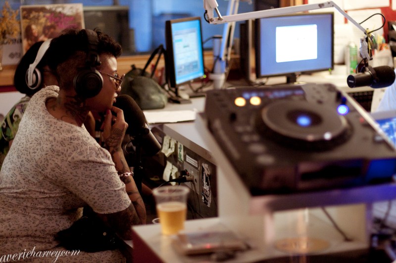 Photos: Jean Grae, Mr Len and Mela Machinko on FBi Radio