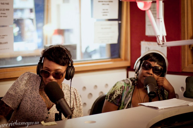 Photos: Jean Grae, Mr Len and Mela Machinko on FBi Radio