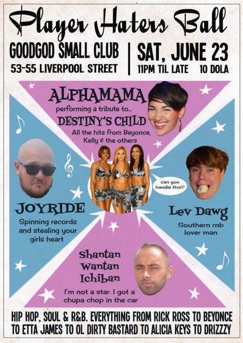 Player Haters Ball - Destiny&#d039;s Child Tribute