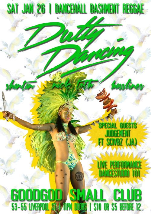 Dutty Dancing Flyer