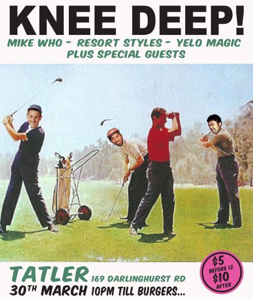 KNEE DEEP flyer