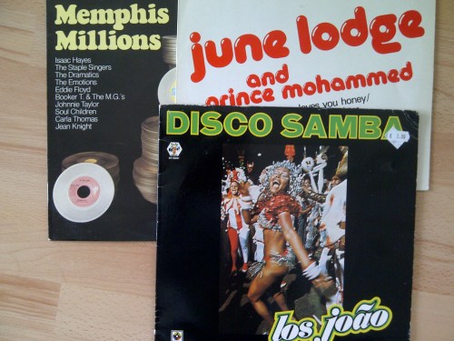 Memphis Millions, Disco Samba and the June Lodge vinyl
